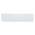 Buffet 4 portes – Rayures verticales et panneaux ondulés, bleu marine / blanc / noir, 1 place