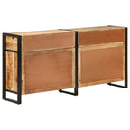 Buffet en manguier massif marron 172 x 35 x 80 cm