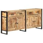 Buffet en manguier massif marron 172 x 35 x 80 cm