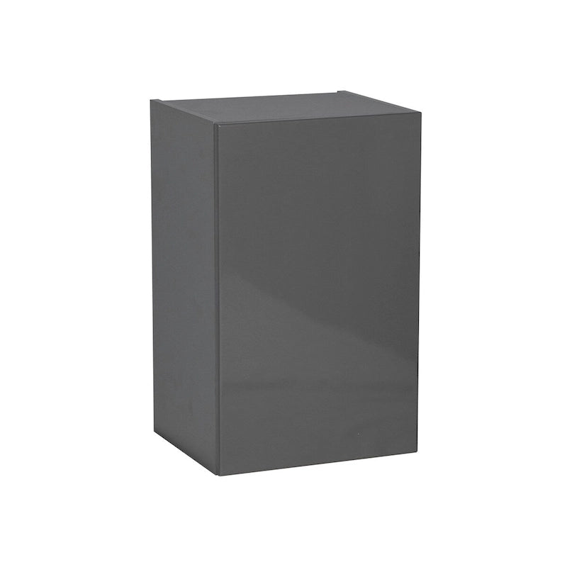 Meuble haut à porte simple – Blanc, Gris, Transparent, Crème, Marron et Noir