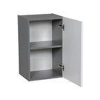 Meuble haut à porte simple – Blanc, Gris, Transparent, Crème, Marron et Noir