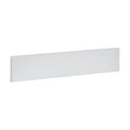 Panneau de remplissage universel blanc, 10 cm × 76 cm, simple