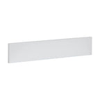 Panneau de remplissage universel blanc, 10 cm × 76 cm, simple