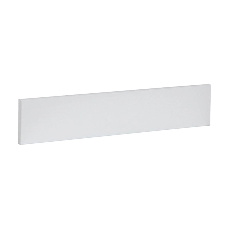 Panneau de remplissage universel blanc, 10 cm × 76 cm, simple