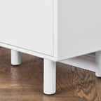 Buffet moderne blanc/bleu/rose avec pieds ronds – 1 unité