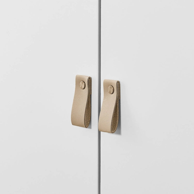 Meuble de rangement avec porte et étagère ouverte (Blanc / Rose / Bleu, Simple)