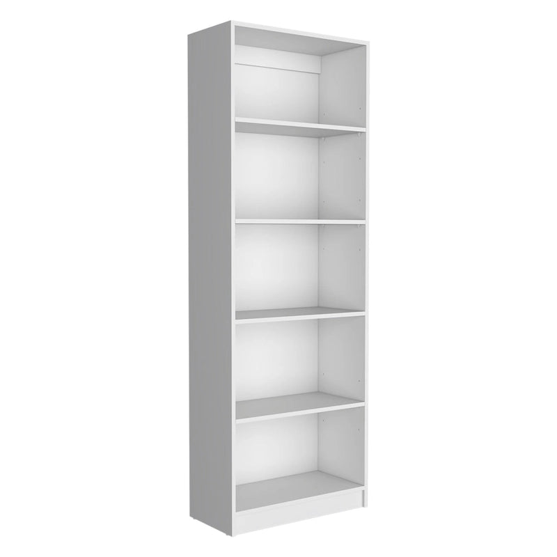 Ensemble de bibliothèque modulaire 3 pièces, Beige/Multicolore/Noir/Blanc, 13 étagères avec placard, pour 1 pièce