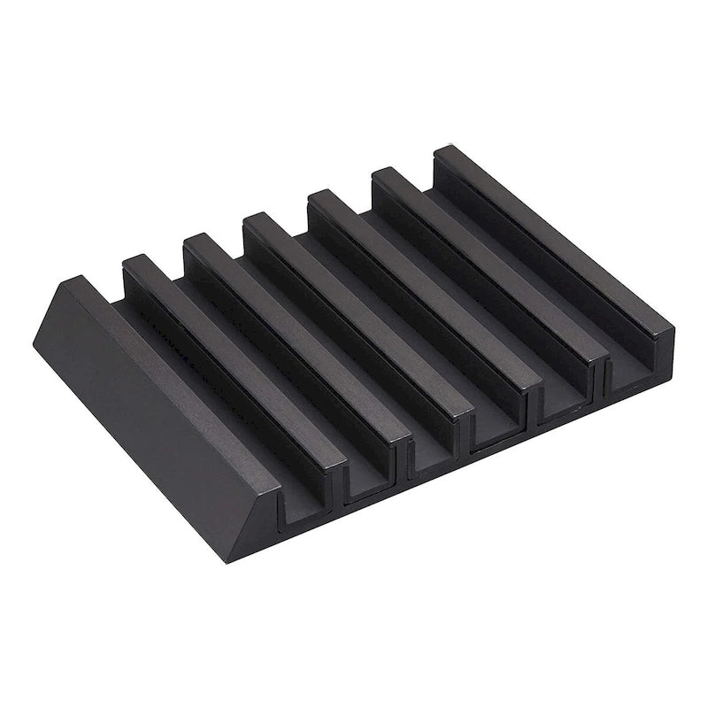Support Multi-Appareils en Aluminium, Noir/Blanc, Peut Contenir Jusqu'à 6 Appareils