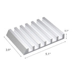 Support Multi-Appareils en Aluminium, Noir/Blanc, Peut Contenir Jusqu'à 6 Appareils