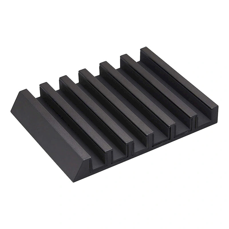Support Multi-Appareils en Aluminium, Noir/Blanc, Peut Contenir Jusqu'à 6 Appareils