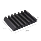 Support Multi-Appareils en Aluminium, Noir/Blanc, Peut Contenir Jusqu'à 6 Appareils