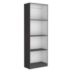 Ensemble de 3 bibliothèques à 4 étagères blanc/multicolore/noir, pour 1 pièce