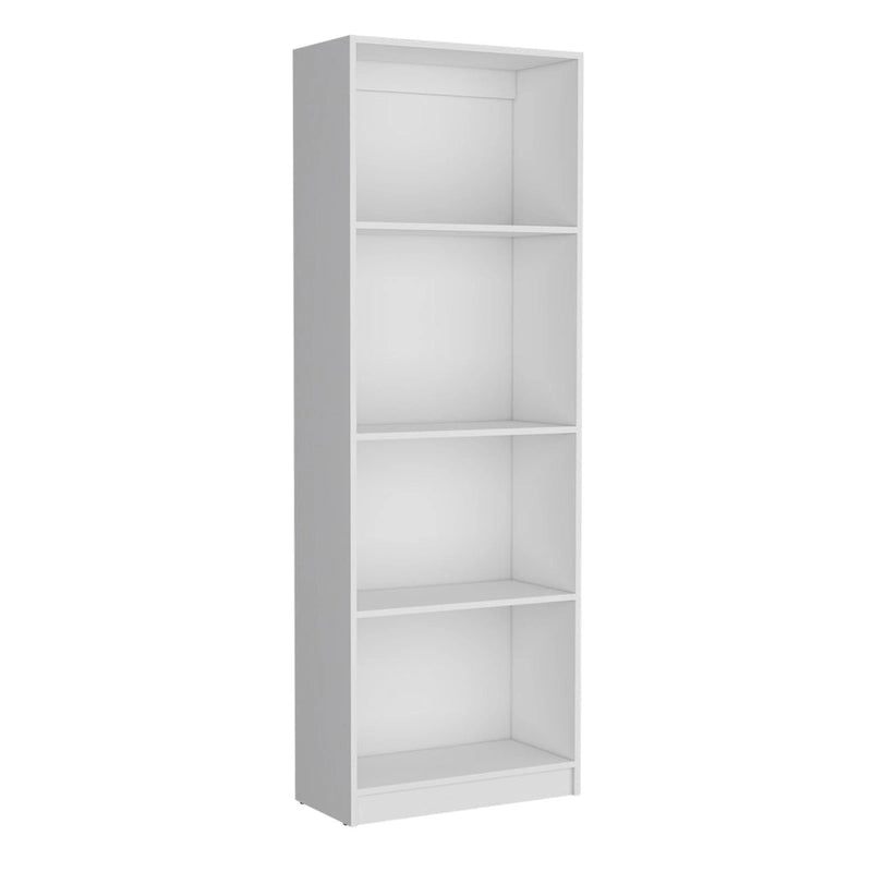 Ensemble de 3 bibliothèques à 4 étagères blanc/multicolore/noir, pour 1 pièce