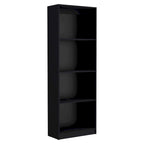 Ensemble de 3 bibliothèques à 4 étagères blanc/multicolore/noir, pour 1 pièce