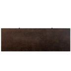 Meuble console à 3 tiroirs en bois de bouleau auburn