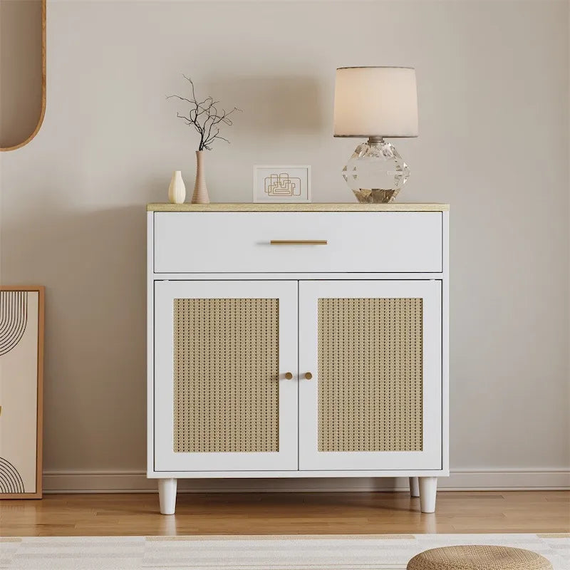 Wooden Sideboard, Storage Cabinet for Living Room
