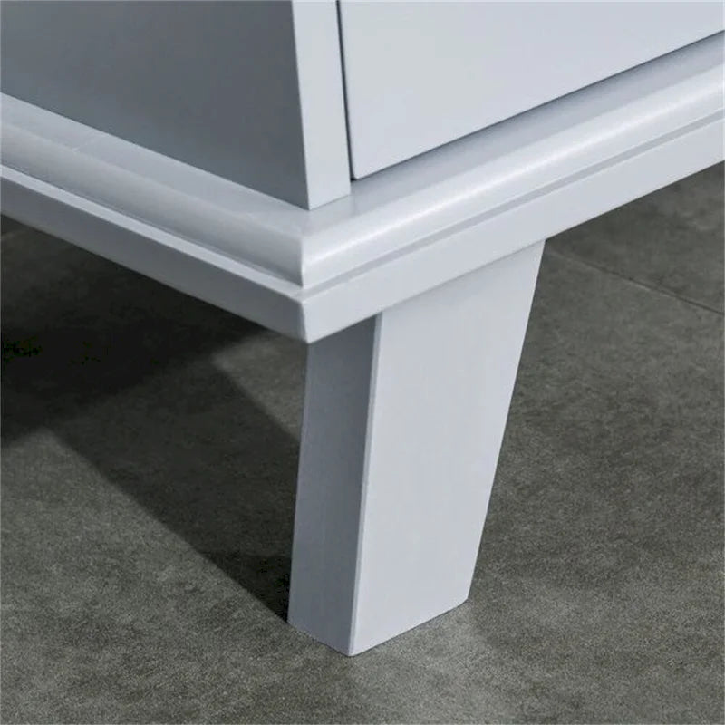 Armoire de rangement grise avec portes ventilées, 1 porte, simple